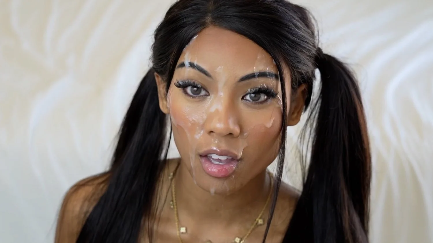 MASSIVE FACIAL FOR PETITE SLUT image 4