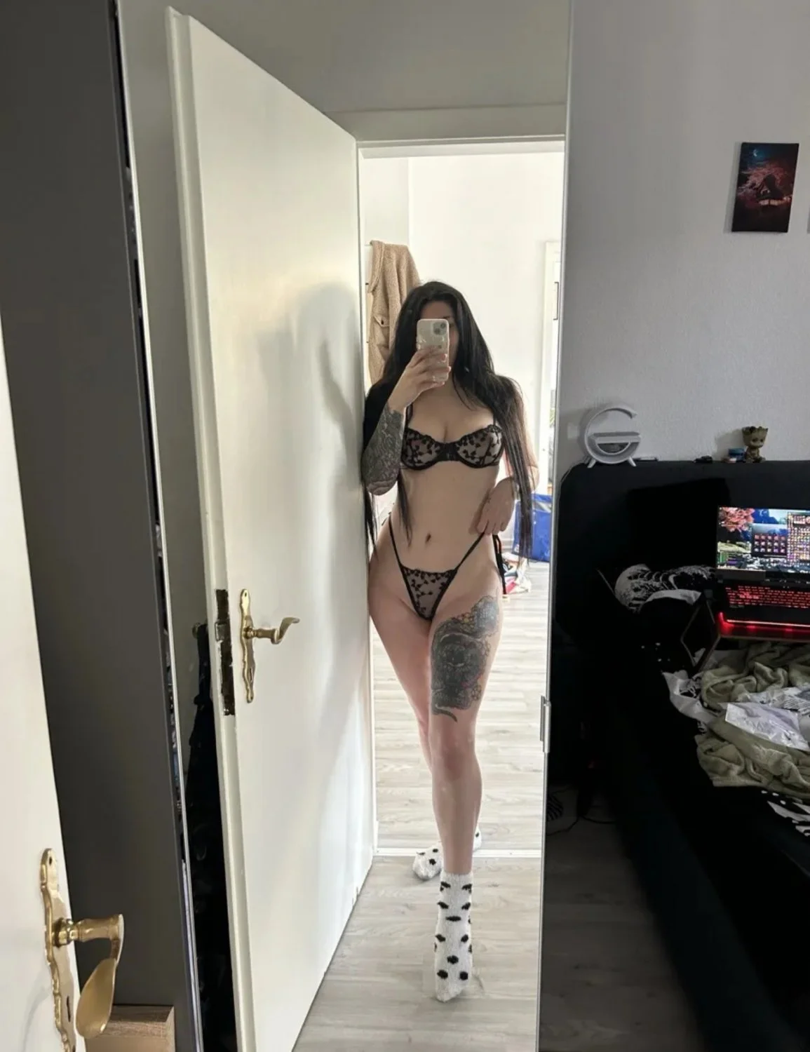 My first try, do you like me in lingerie? image 6