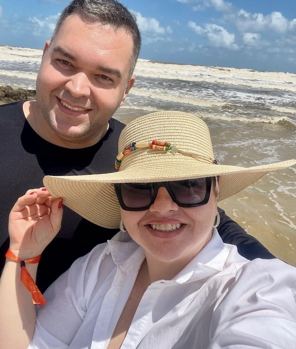 Pezinho e rostinho (footjob Bbw) casal gordinho main image