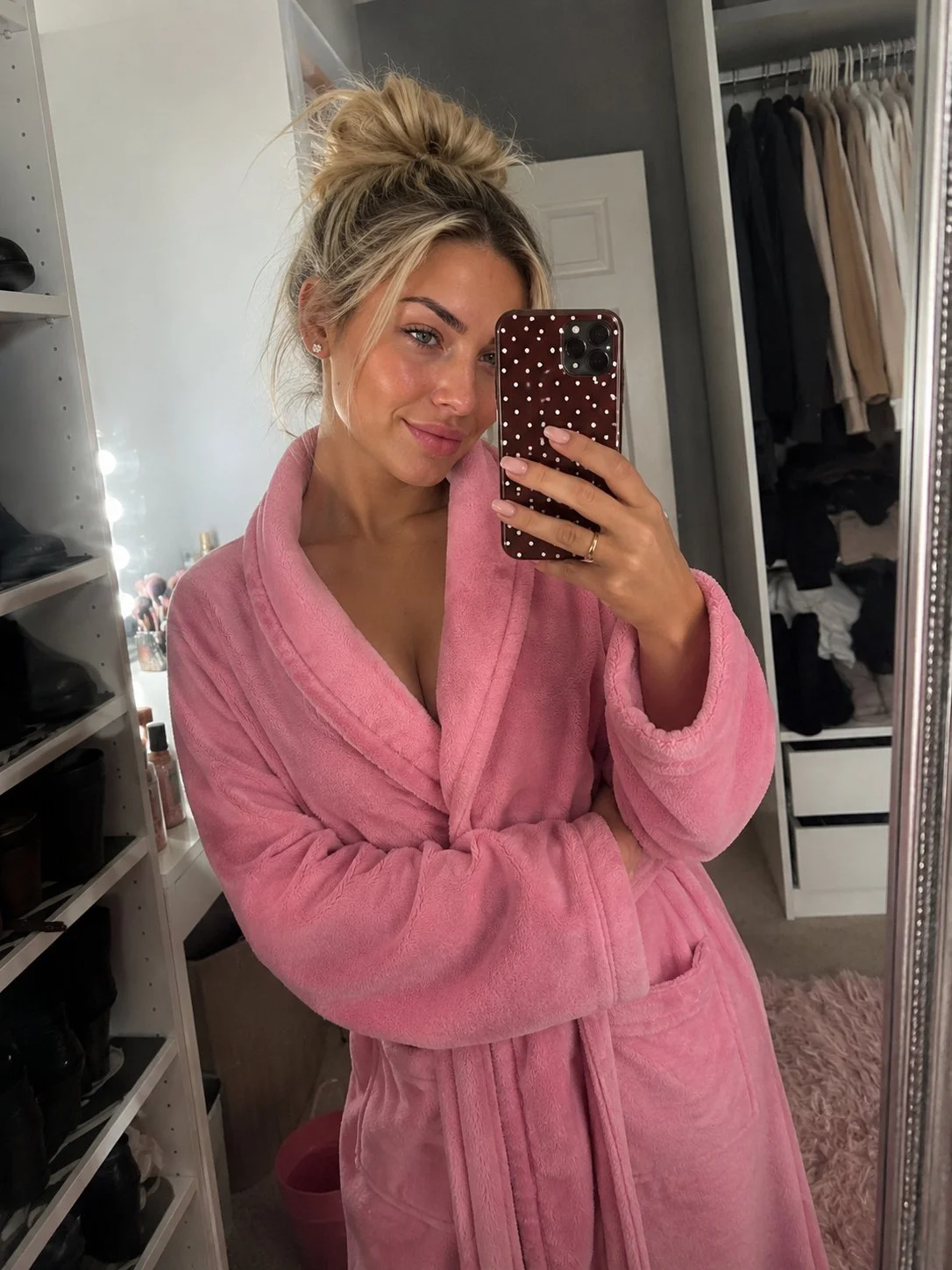 Slutty Blonde Big Tit Cocksucker image 15