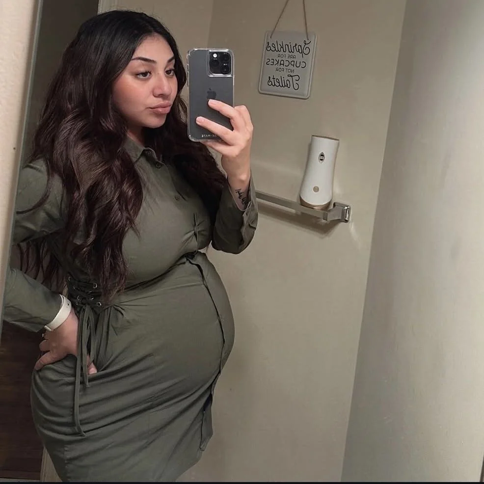 Pregnant Latina IRL Dania image 3