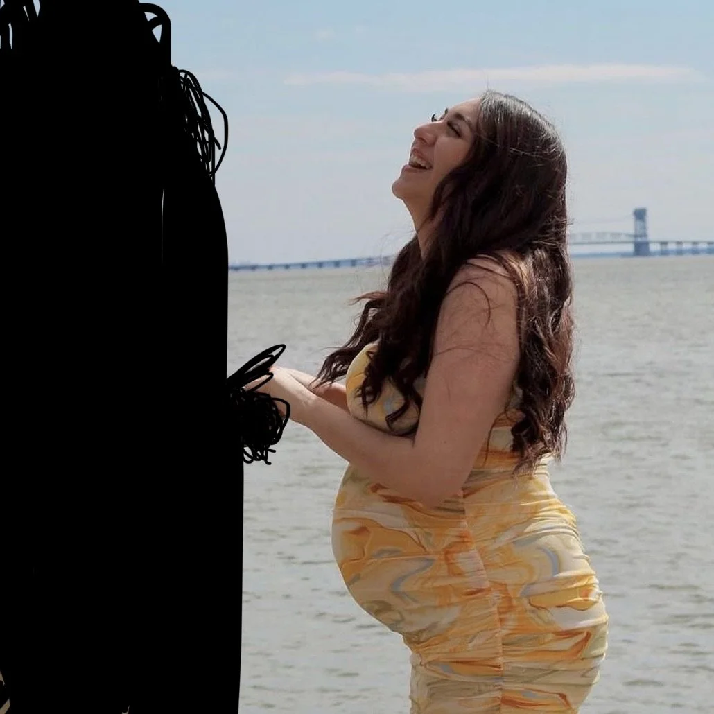 Pregnant Latina IRL Dania image 4