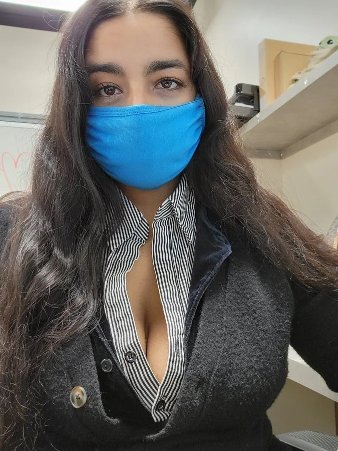 Mexicana secretaria morena Morocha culona cachonda en su trabajo manda nudes de su coño y sus tetas image 7