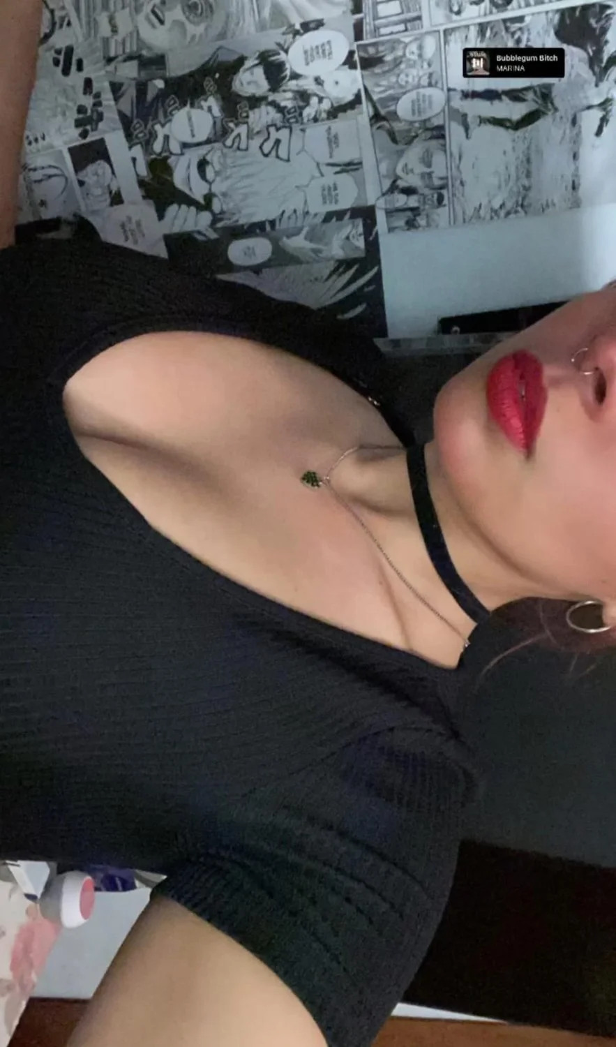 La deliciosa gótica de Suzz, qué le harían a la puta tetona image 12