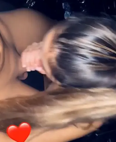 Sexy ABG Sucks and Fucks in Parents Car cover image