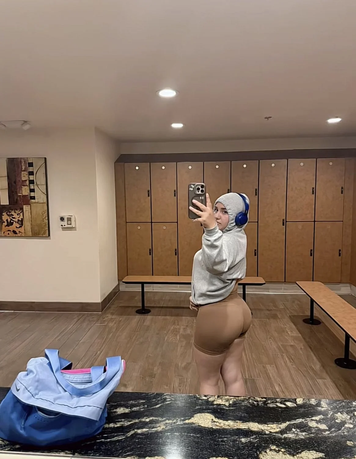 fat from the front and back on this thictok baddie image 11