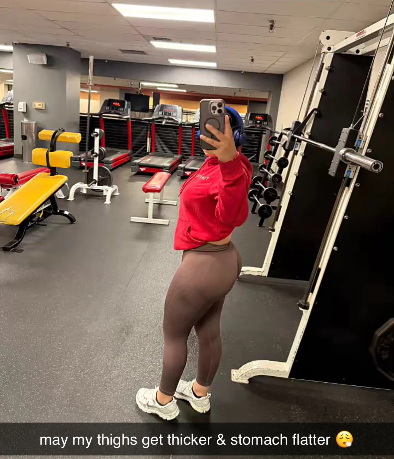 fat from the front and back on this thictok baddie image 6