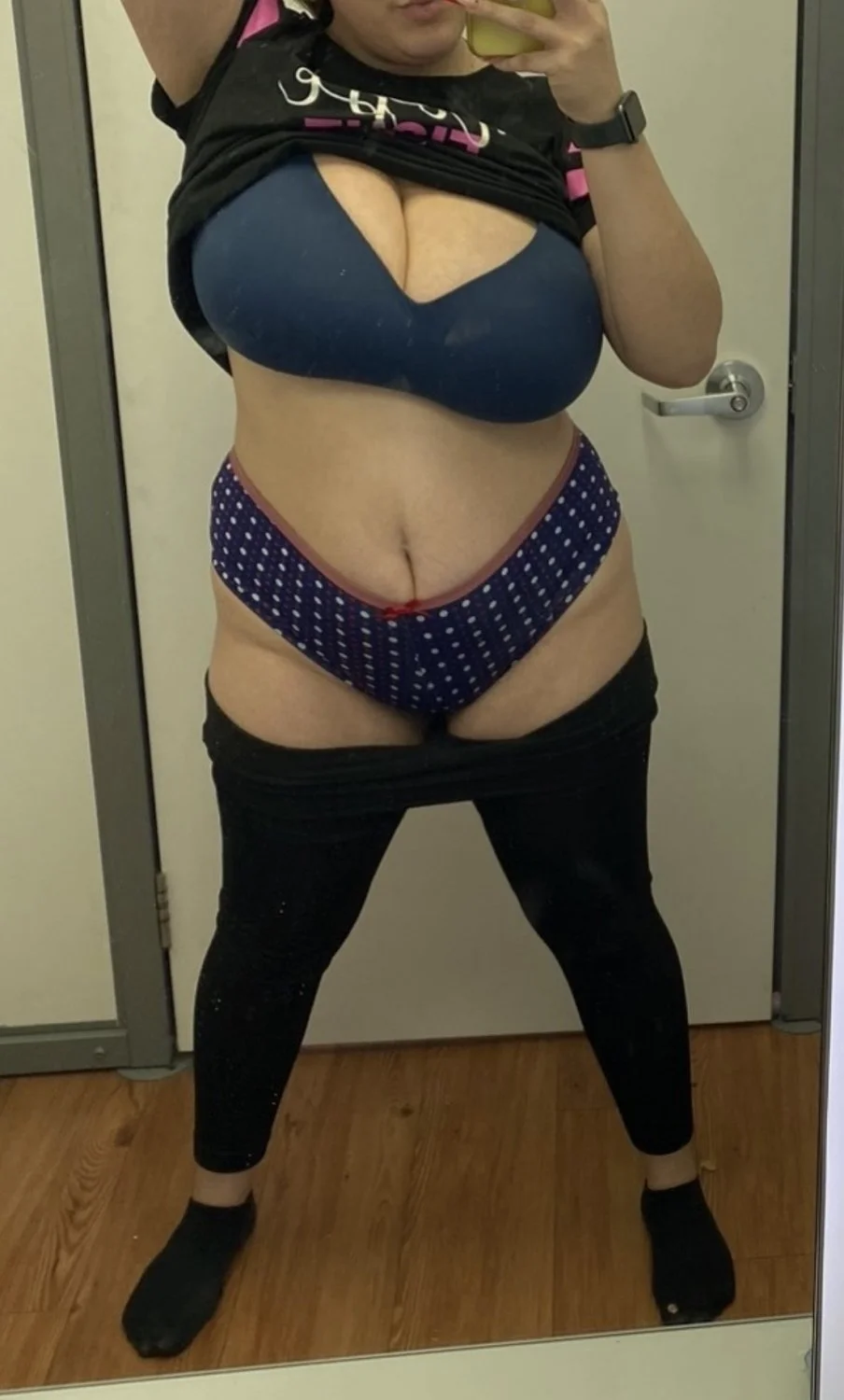 Sexy Latina wife posing ass tits pussy image 2