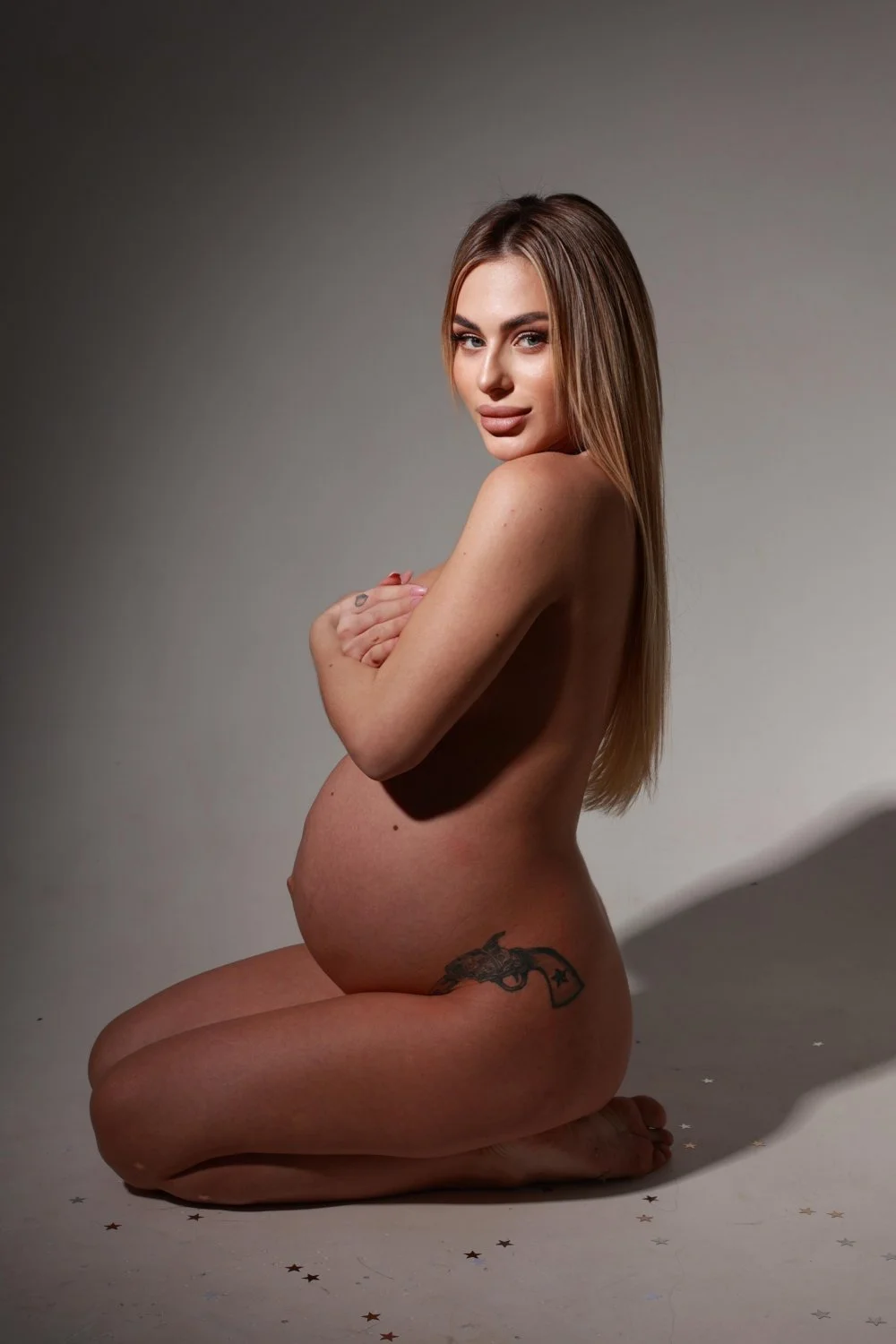 pregnant slut wife Kelsey becomes a onlyfans slut image 17