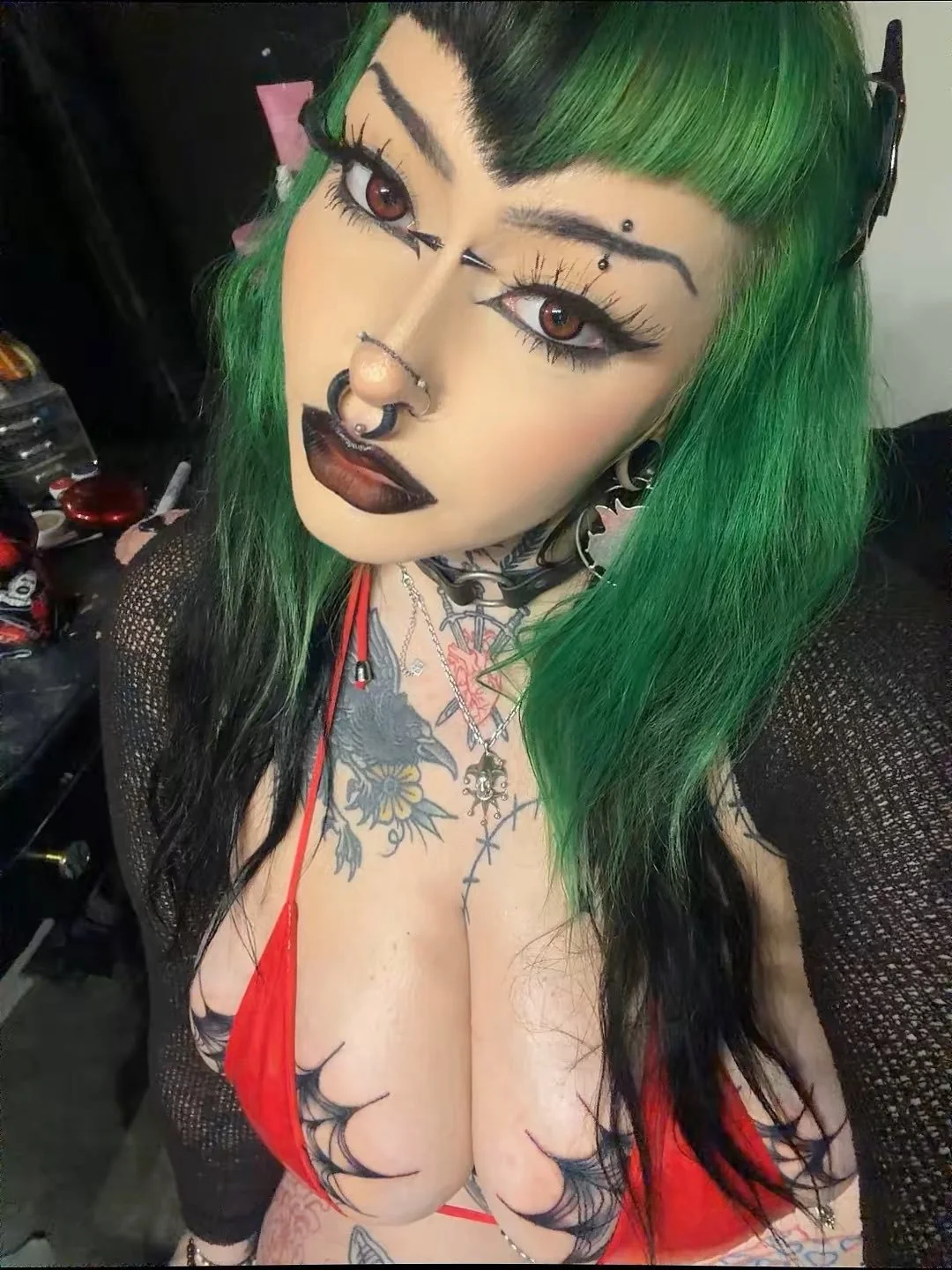 Latina Goth Mommy 048 image 8