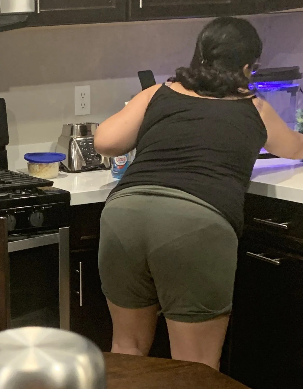 Sharing my Latina MILF sister image 11