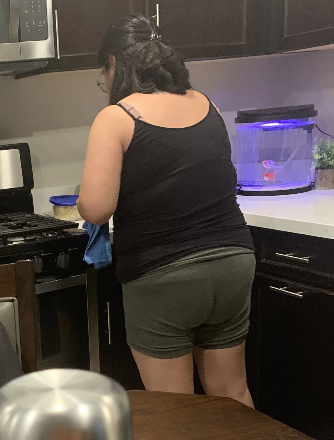 Sharing my Latina MILF sister image 13