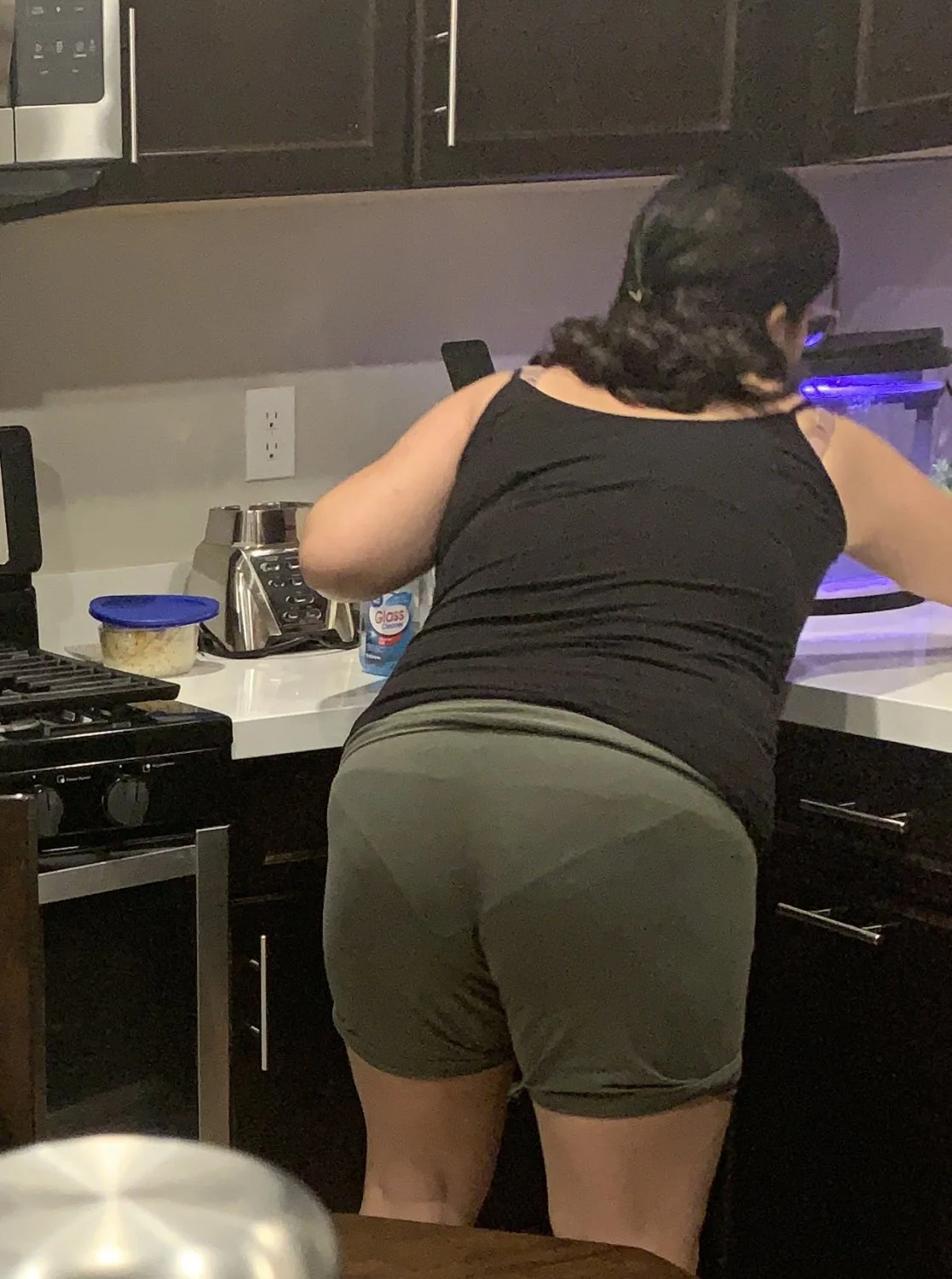 Sharing my Latina MILF sister image 15