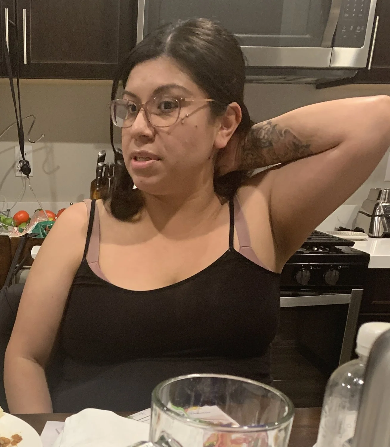 Sharing my Latina MILF sister image 9
