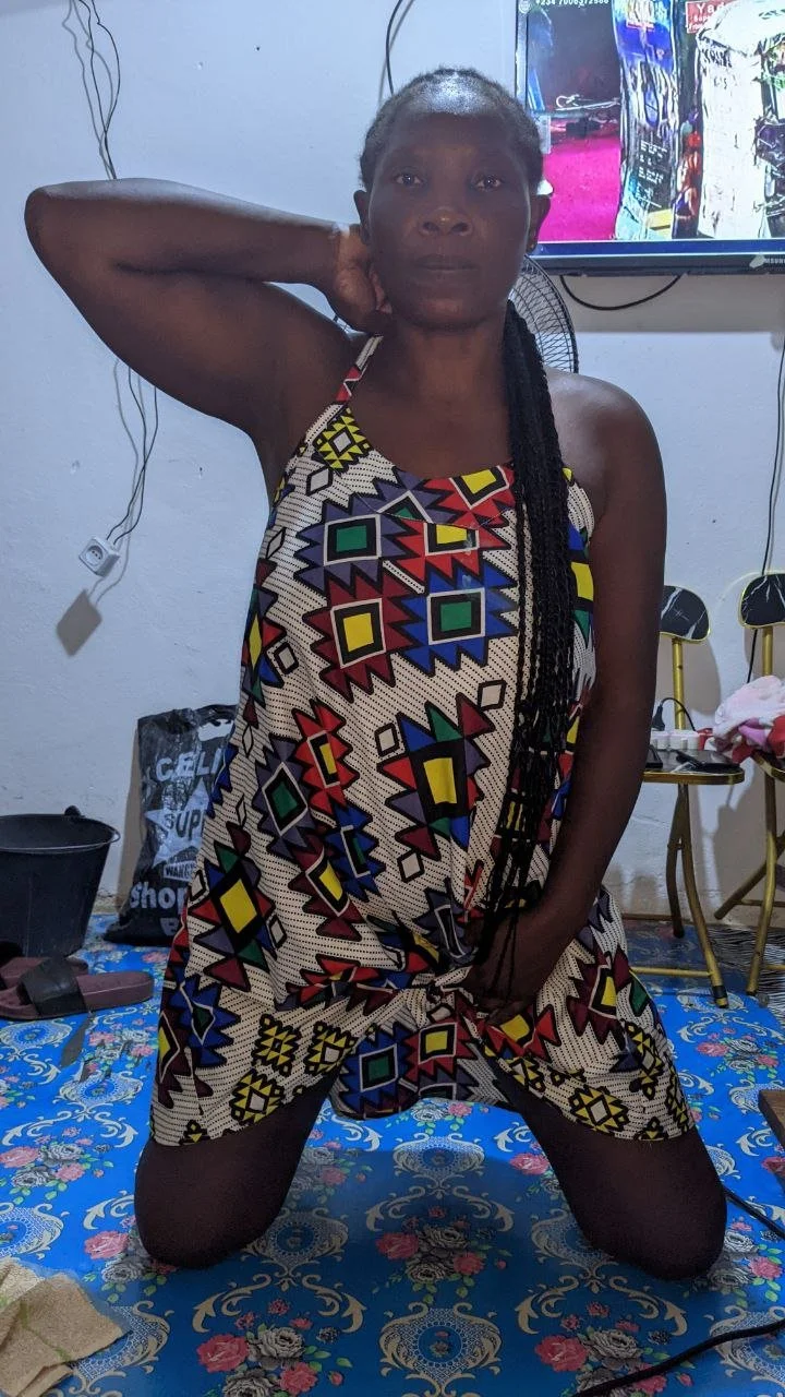 Faith, black fuck pig from Cameroon, used and exposed image 14