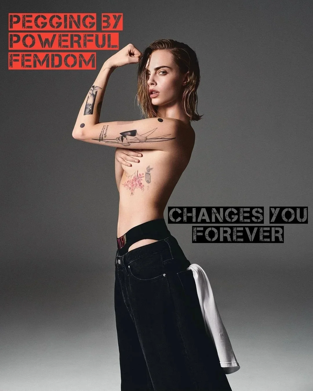 Is there a better pegging than Cara Delevingne's? image 2