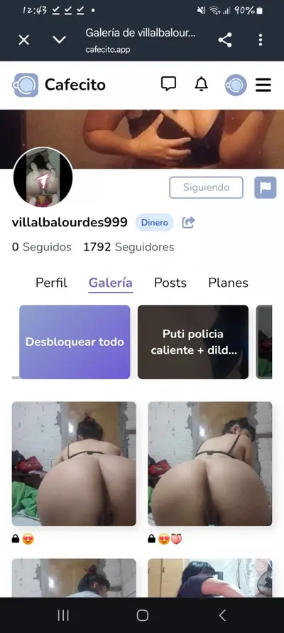 Pendeja argentina se separa y vende contenido cover image