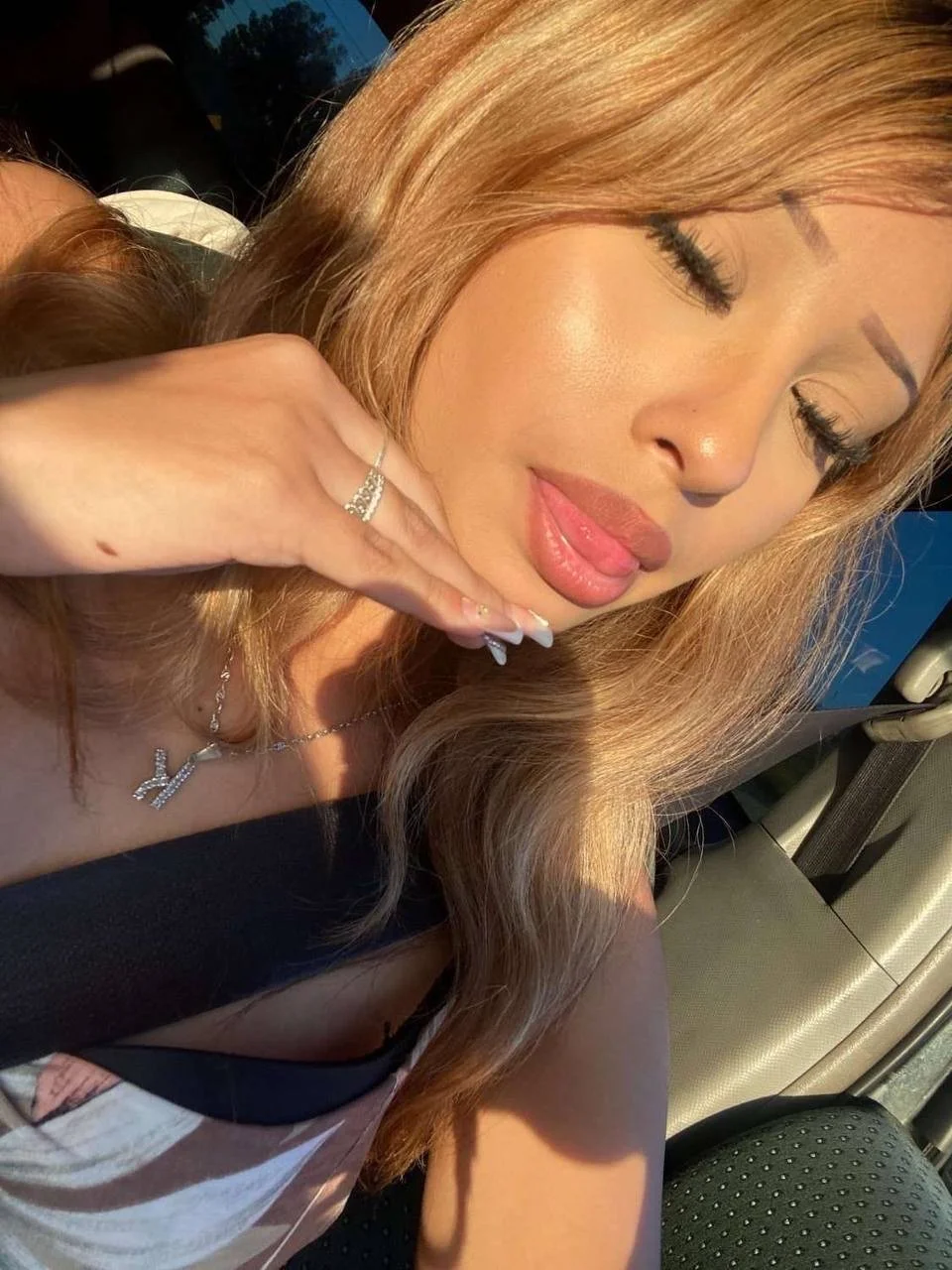 Sexy Hispanic Asian college slut image 10