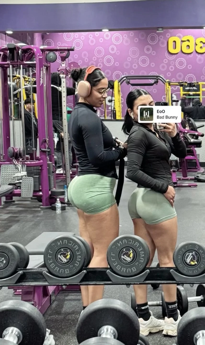 Petite Latina in tights with fat ass image 3