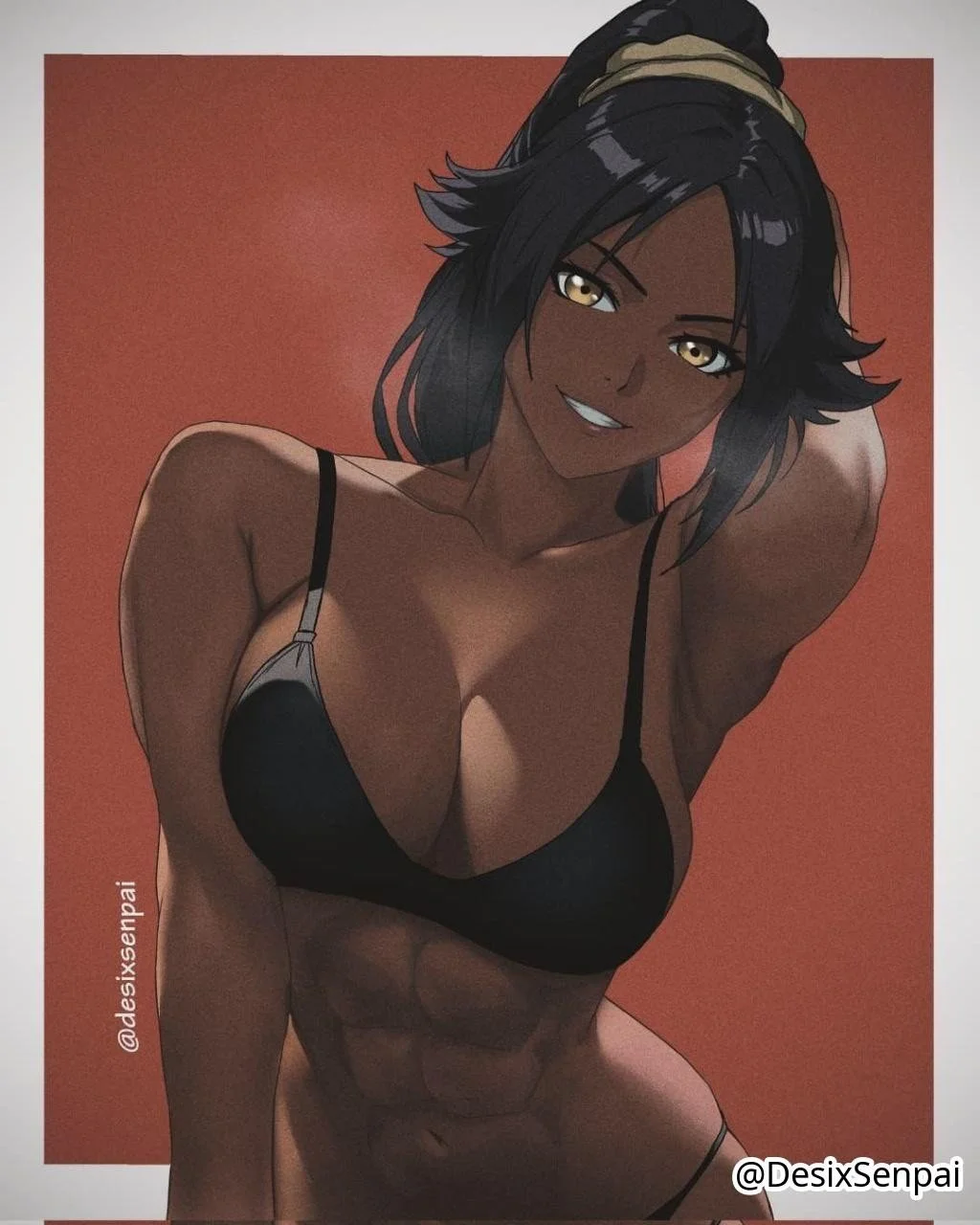 Yoruichi is such a good anime slut image 3