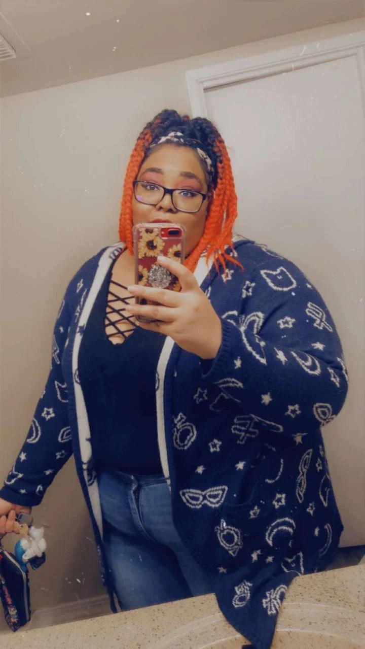 Fat Black Slut Desirae has huge udders image 2