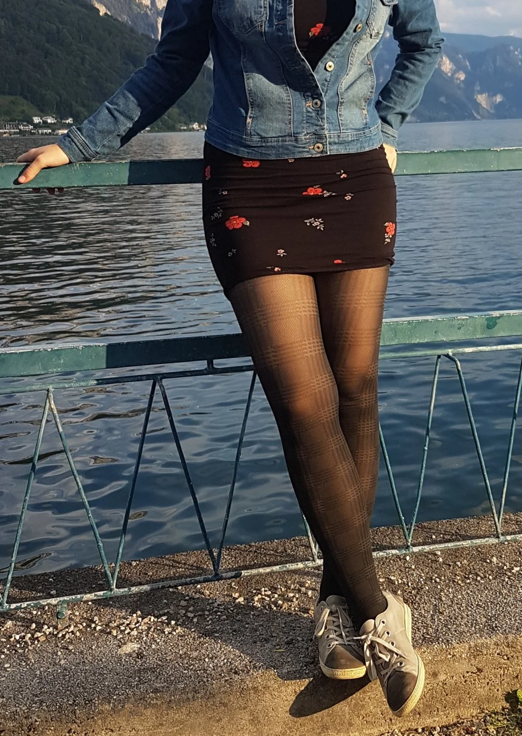 Shy girl who loves nylons. Should she do more? main image