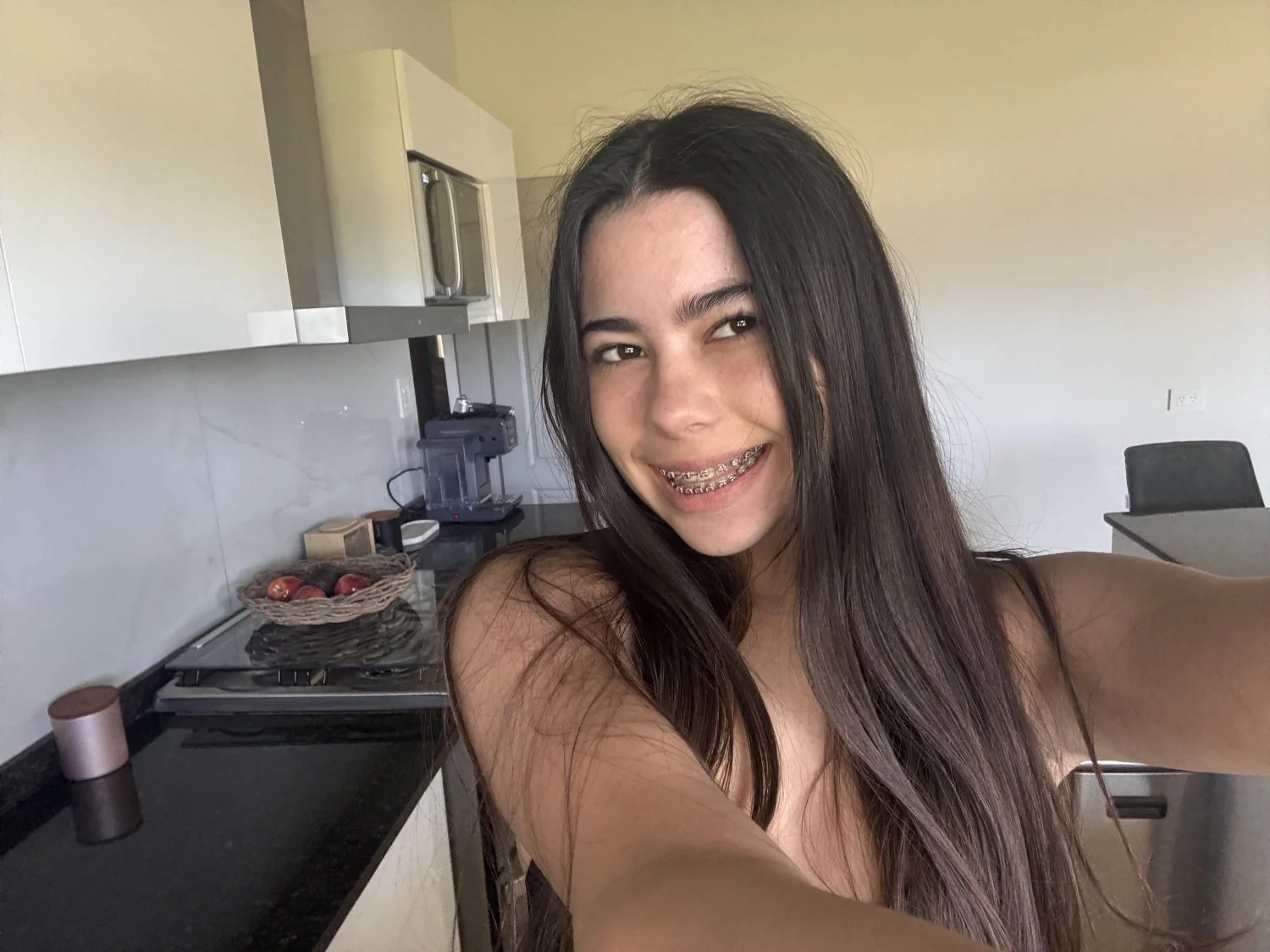 barely legal latina teen braces leaked image 1