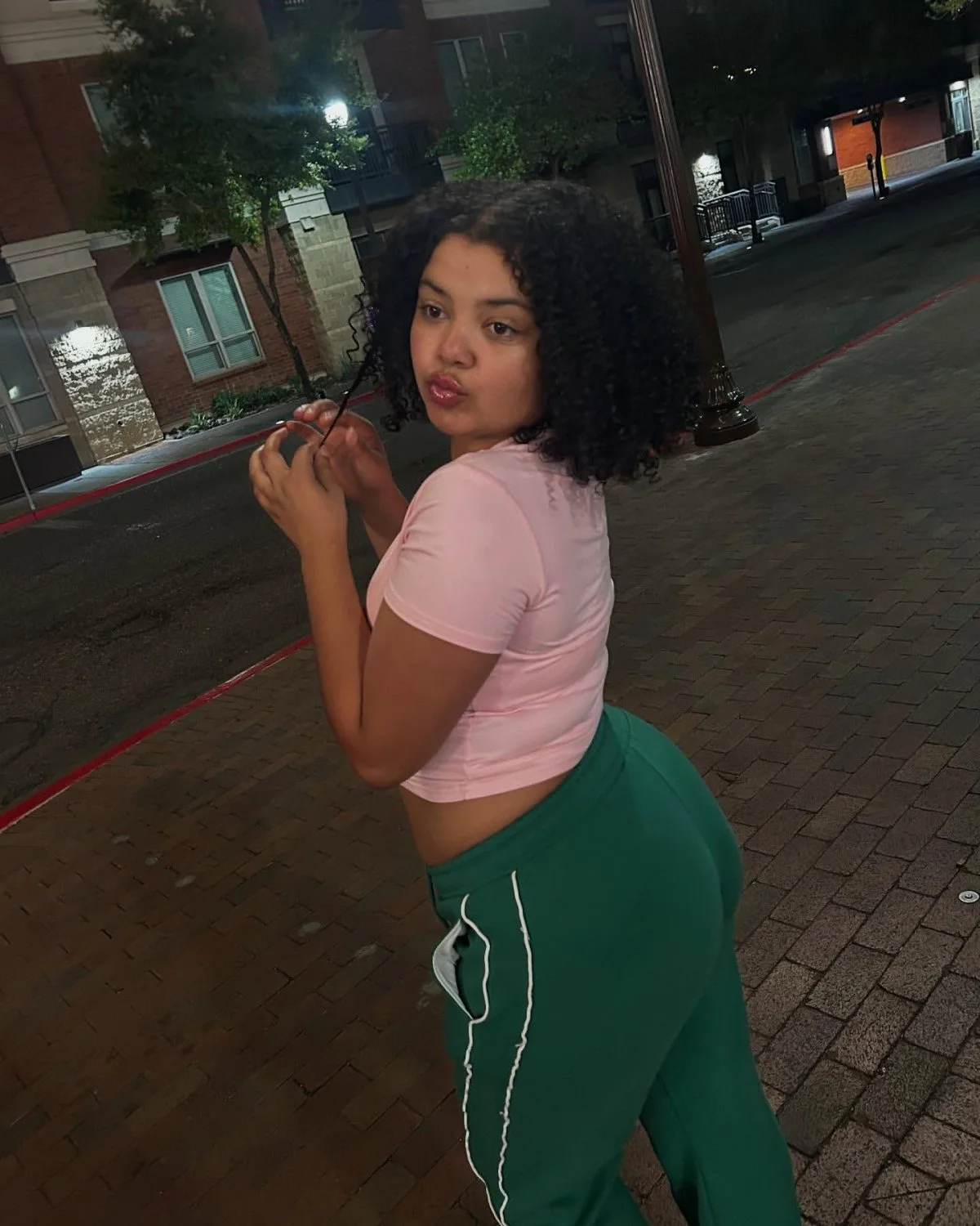 Pretty mixed redbone teen image 18