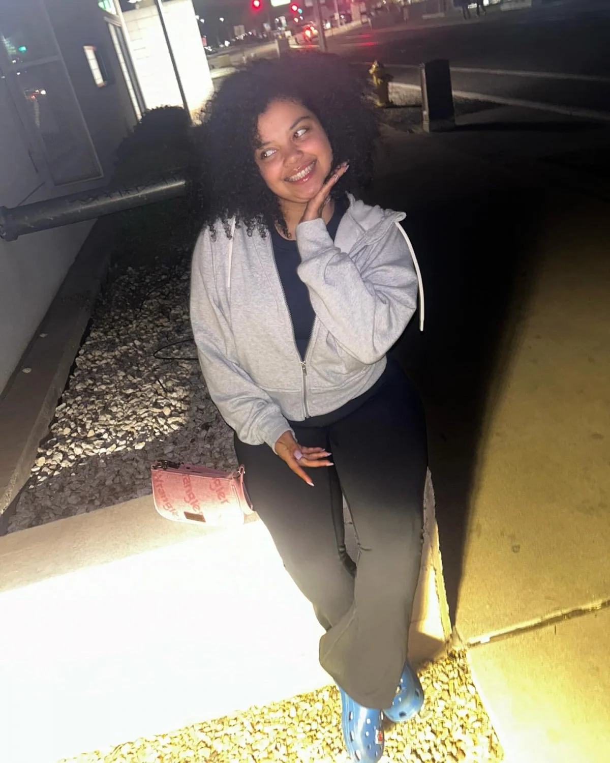 Pretty mixed redbone teen image 4