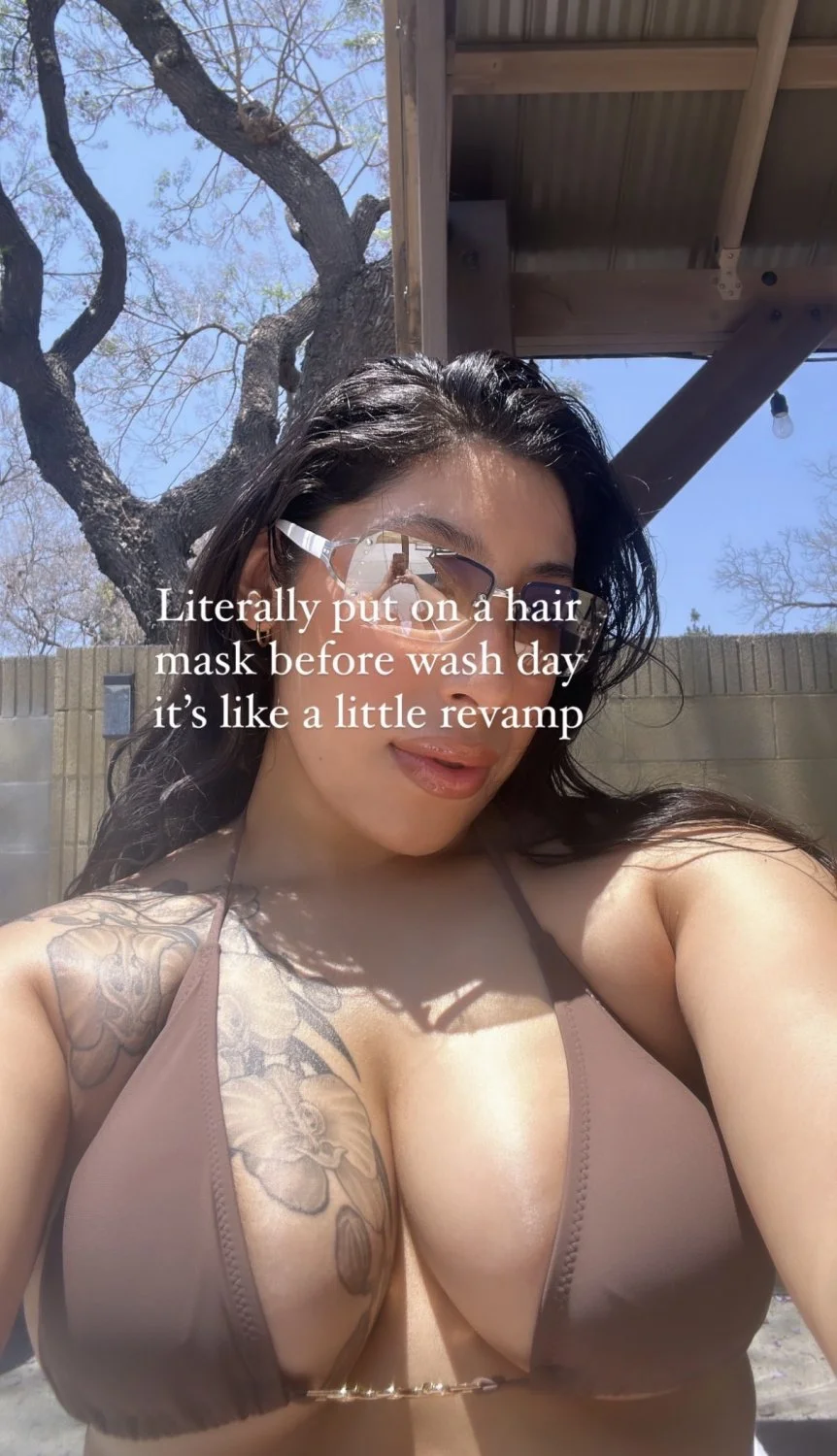 Sexy Big Titty SoCal Latina fitness baddie Leslie is a muscle mami who deserves cum image 21