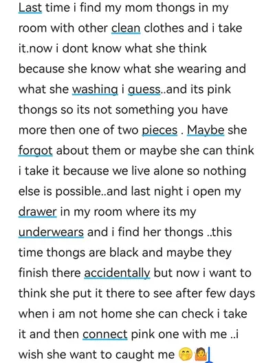 Find my mom thongs(2) cover image