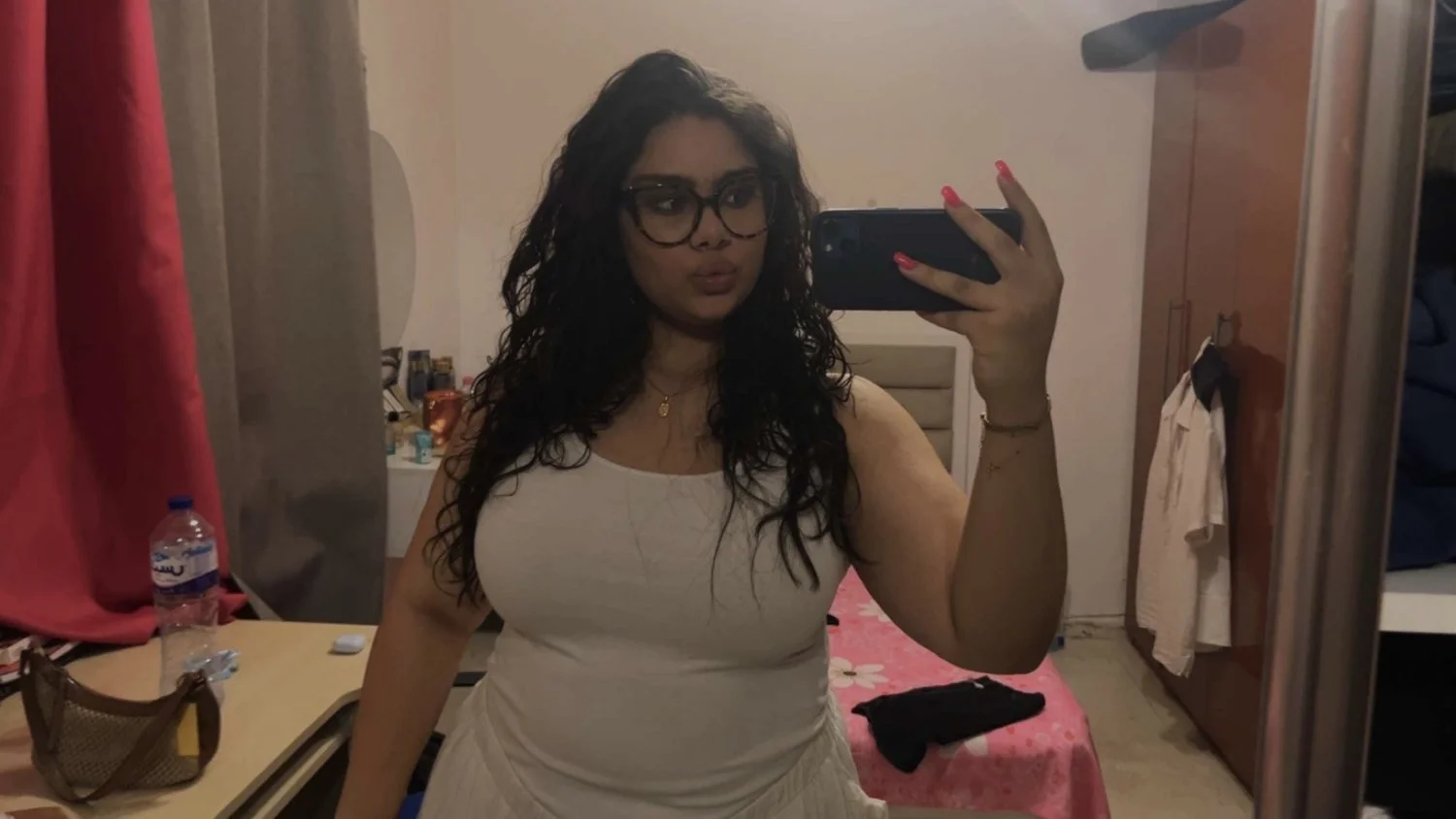 French Arabic sexy TikTok slut spy nude sexy boobs France feet salope pute image 8