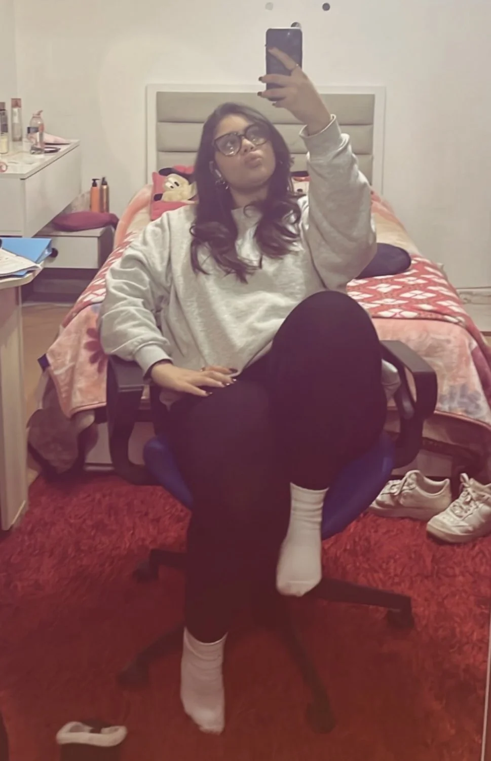 French Arabic sexy TikTok slut spy nude sexy boobs France feet salope pute image 9