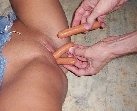 Slut College Girl Melissa loves hot dogs image 3