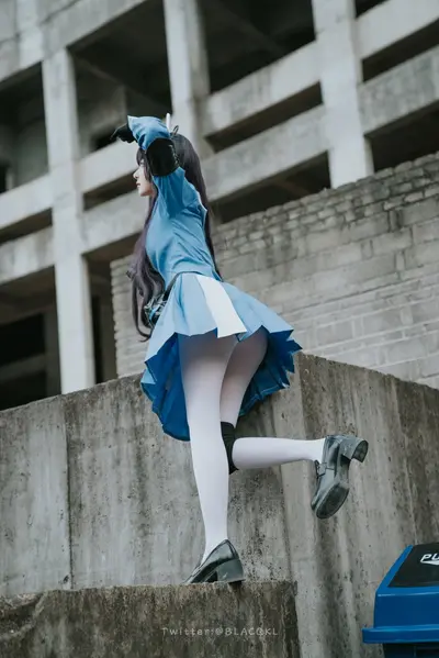 Blacqkl (白莉爱吃巧克力) cosplay Kasumizawa Miyu - Blue Archive cover image