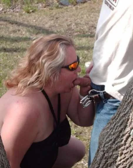This slut loves sucking cocks friends or strangers doesn't matter image 39