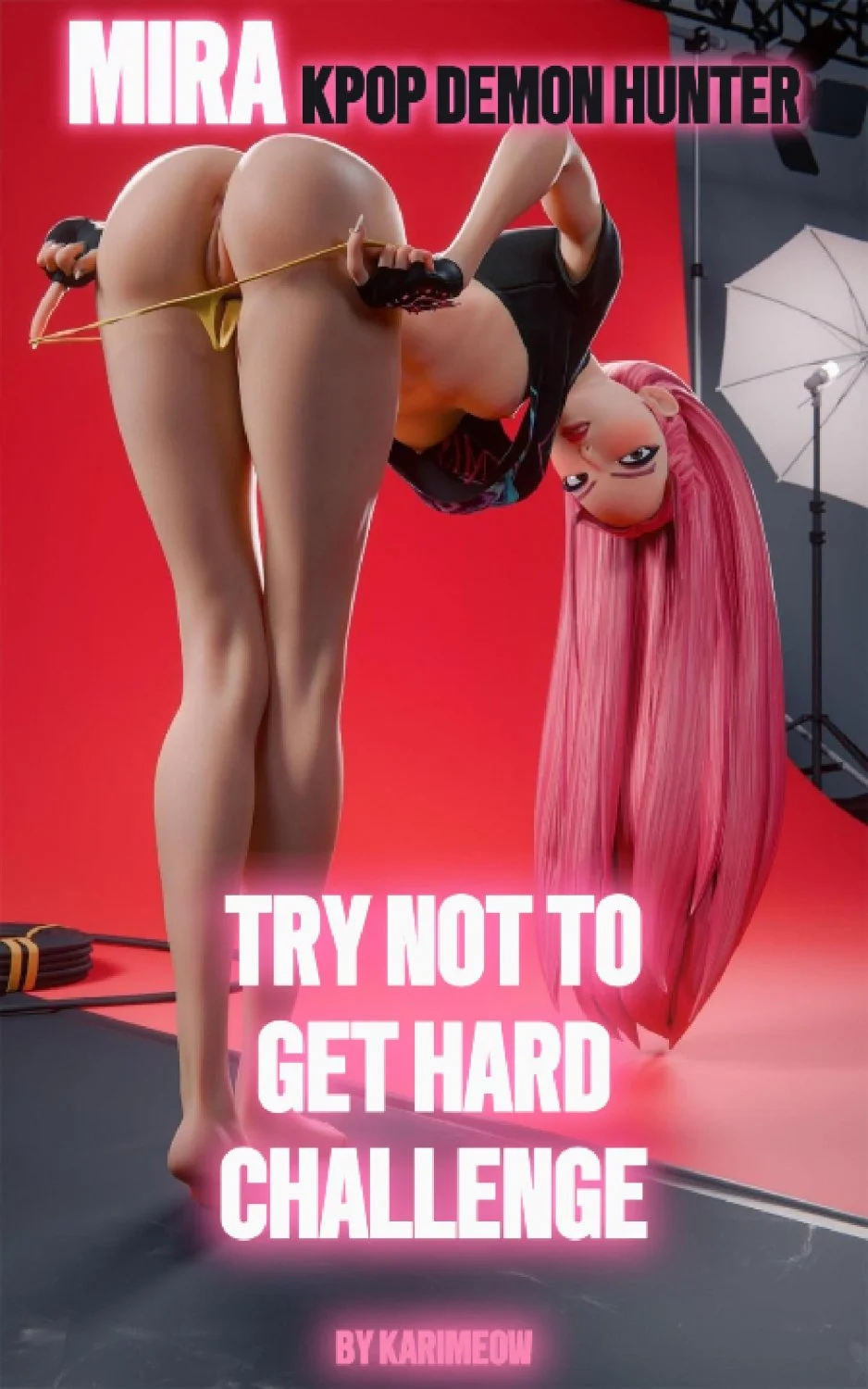 MIRA KPOP DEMON HUNTERS TRY NOT TO GET HARD CHALLENGE main image