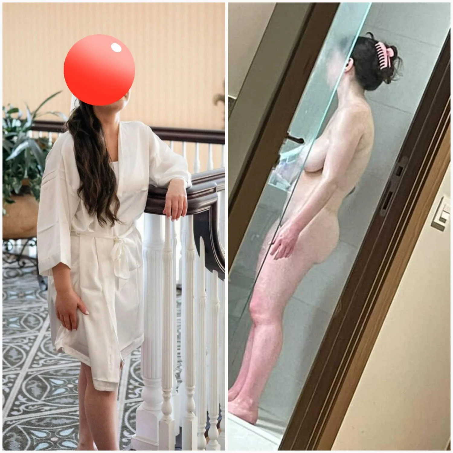 Real bride wife on display for all to see with her massive natural tits and hairy pussy image 8