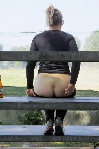 butt exposed in public... cover image