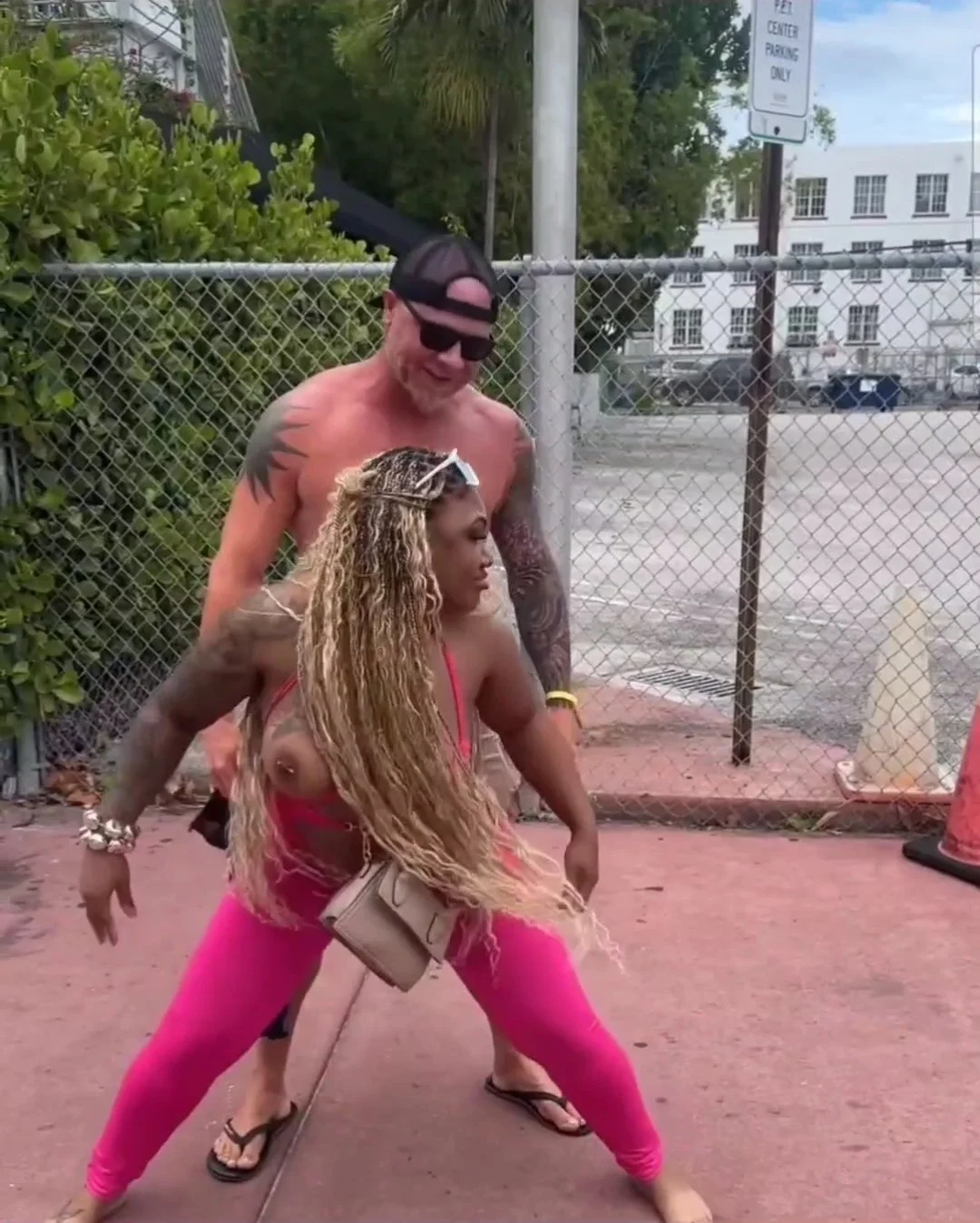 Thots on south beach Miami shakin ASS & titties image 3