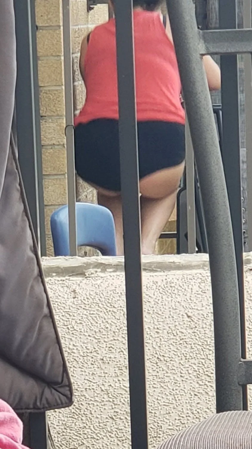 Spying on my Columbian neighbor Adriana on her balcony 🥵🇨🇴 image 4