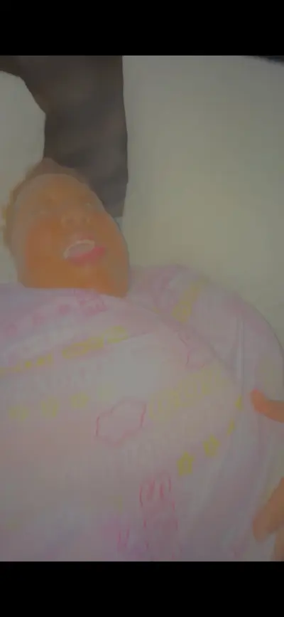 Grandma bbw with massive tits and long tongue cover image