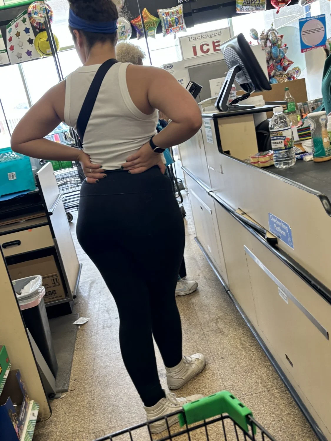 Black leggings image 15