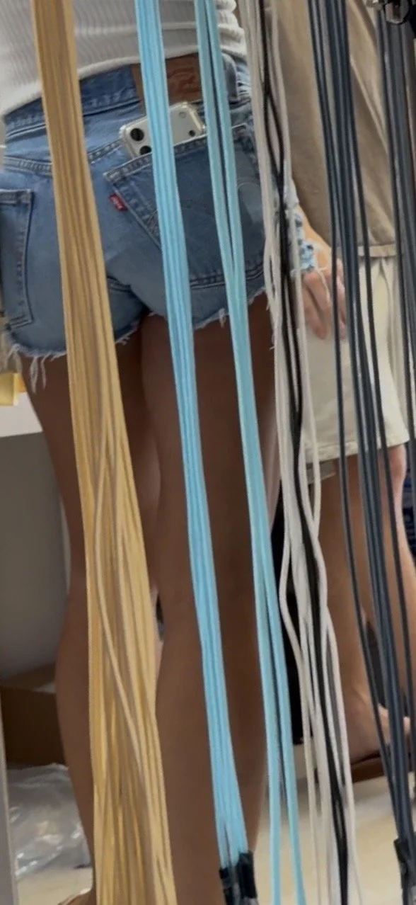 Baddie bubble butt blonde and her friend image 19