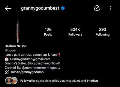 Granny is a baddie cover image