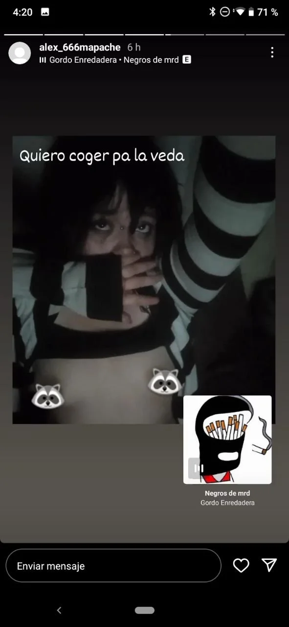 Gótica🇲🇽(ghost racoon). Pt4 image 25