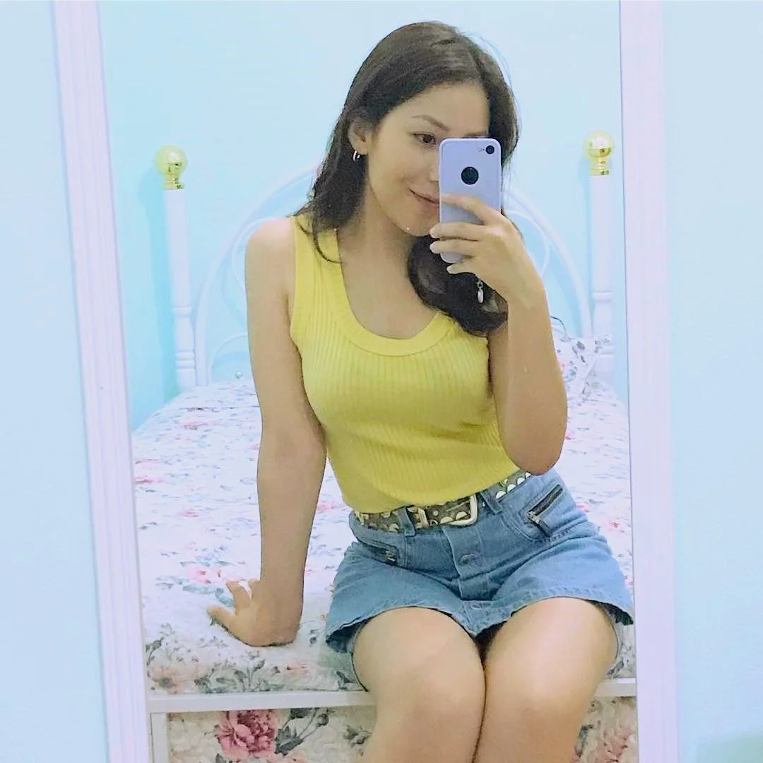 Pretty White Latina/asian with cute ass image 20