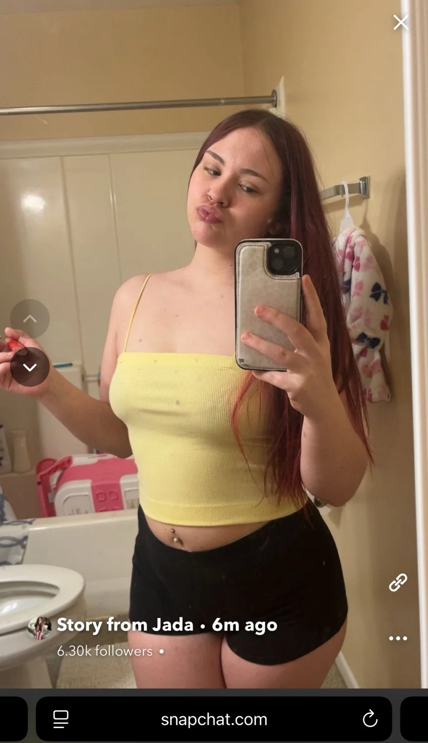 Snapchat bitch jada looks slutty main image