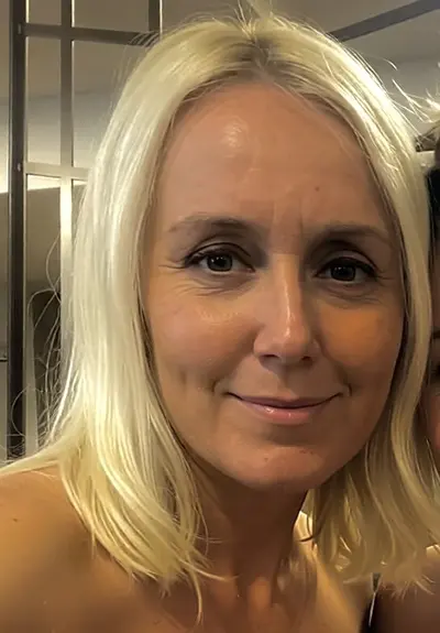 Blonde wife 48 naked in shower. Worked with her? She admitted fucked 2 staff at Xmas party ? Repost cover image