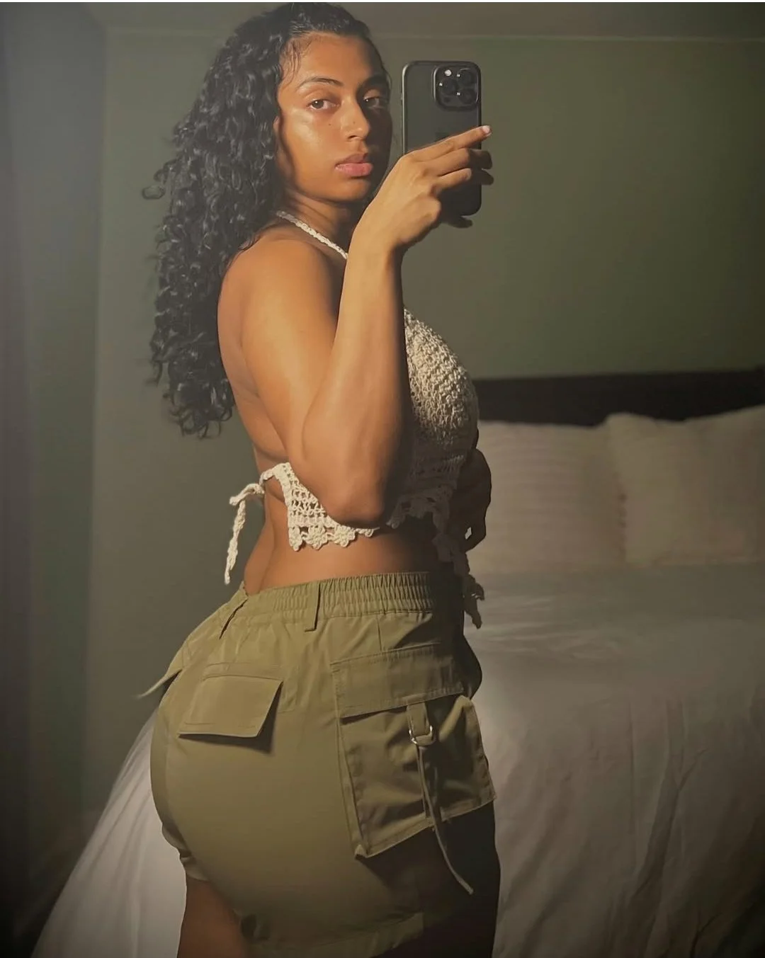 Hot Indian?? Latina?? Ebony?? Honestly I don't know but she's fine af. image 3